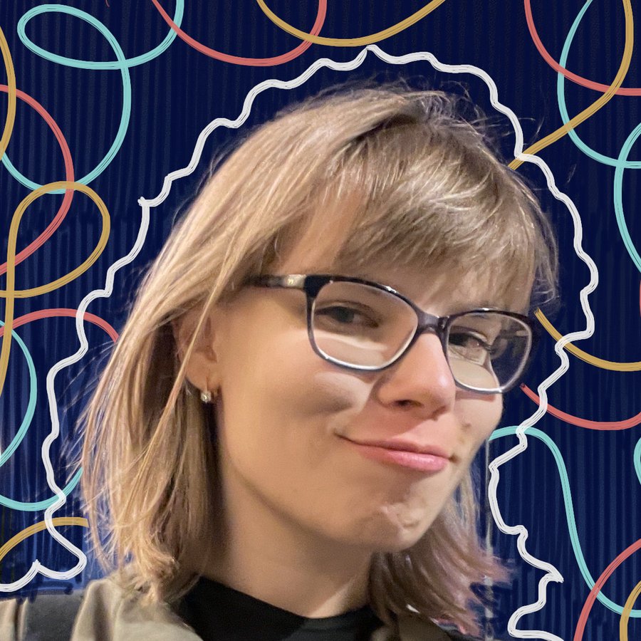Portrait of Ekaterina Yushkina, London-based animator and video editor